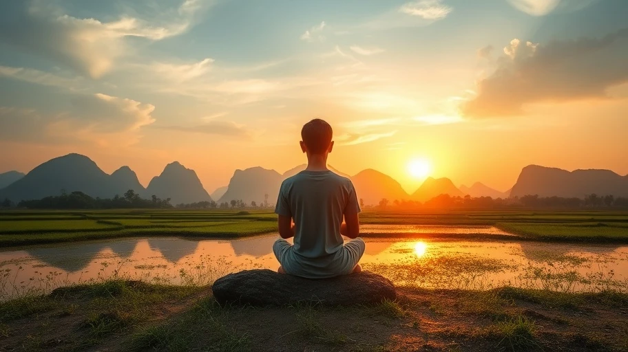 Ảnh biểu thị sự ý thức và chánh niệm