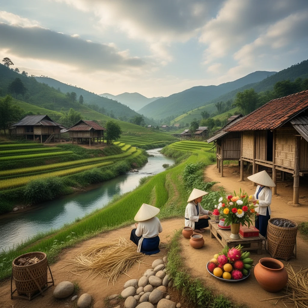 Bảng màu tự nhiên Việt Nam cho mindfulness