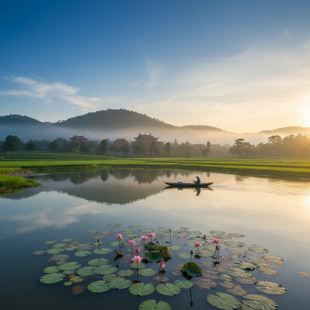 Cảnh yên bình giúp đánh giá mức độ lo âu