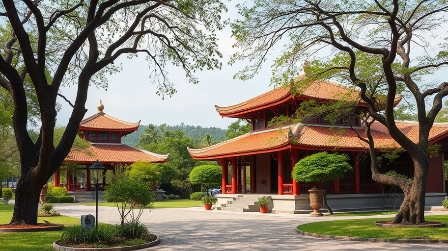Chùa cổ tại Việt Nam liên quan đến lịch sử thiền phái Thảo Đường.