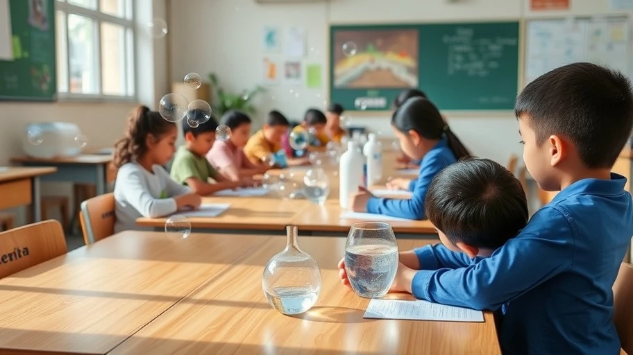 Chuẩn bị lớp học cho mindfulness bubbles classroom