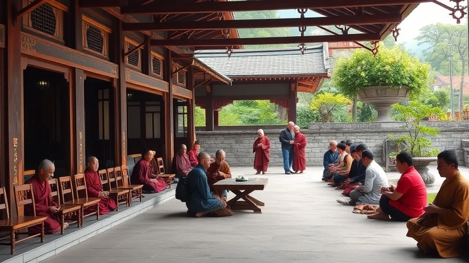 Cộng đồng trong thiền viện zen