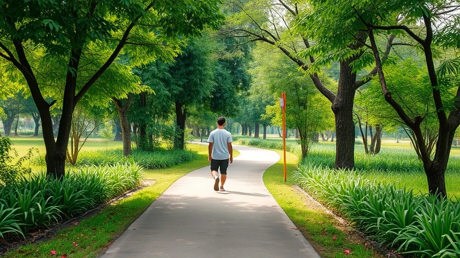 Đi bộ chánh niệm và quản lý lo âu