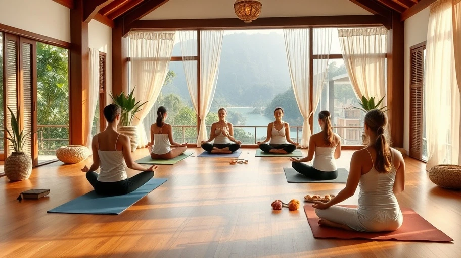 Dịch vụ yoga và thiền tại Espace Thiền Quang