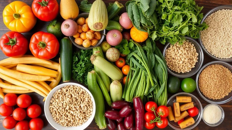 Dinh dưỡng cân đối giảm rụng tóc do stress