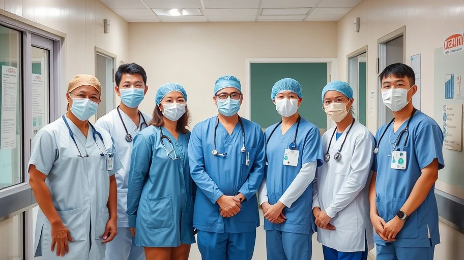 Đội ngũ nhân sự bệnh viện sức khoẻ tâm thần tỉnh Bắc Ninh