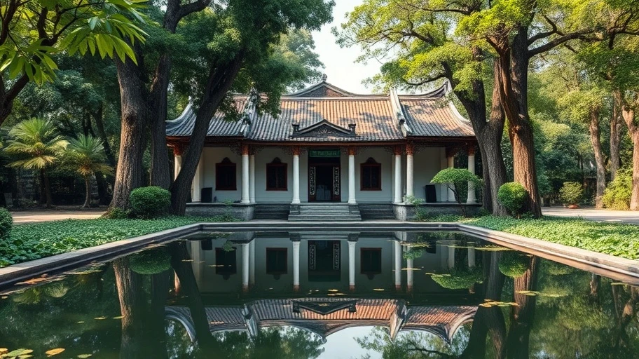 Hình ảnh chùa cổ miền Bắc Việt Nam, nơi tu học của thiền sư Tuệ Tĩnh.