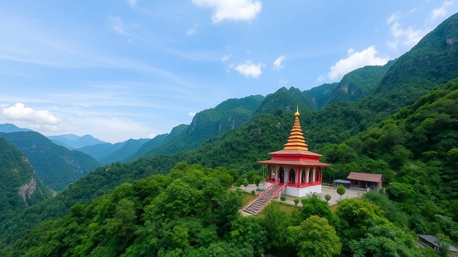 Hình ảnh toàn cảnh chùa Thiền Tôn Phật Quang