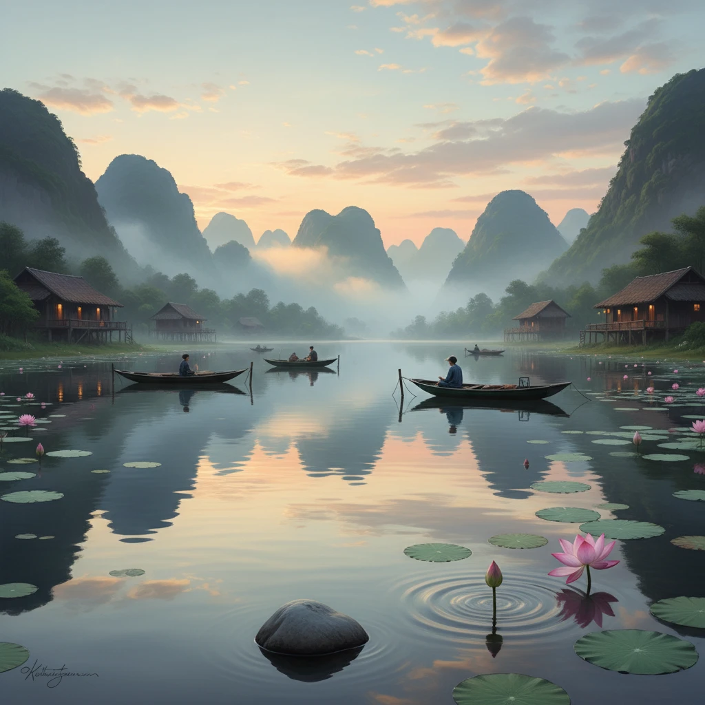 Hồ nước và điều chỉnh cảm xúc ở Việt Nam