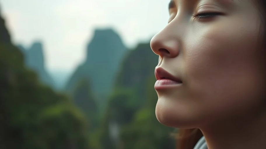 Hướng dẫn kỹ thuật thở chánh niệm.