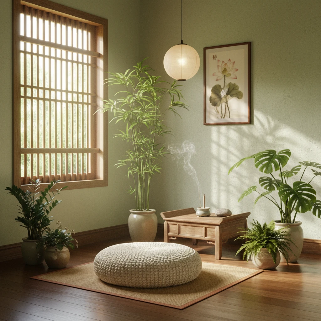 Kế hoạch thiền 1 ngày tại góc yên tĩnh