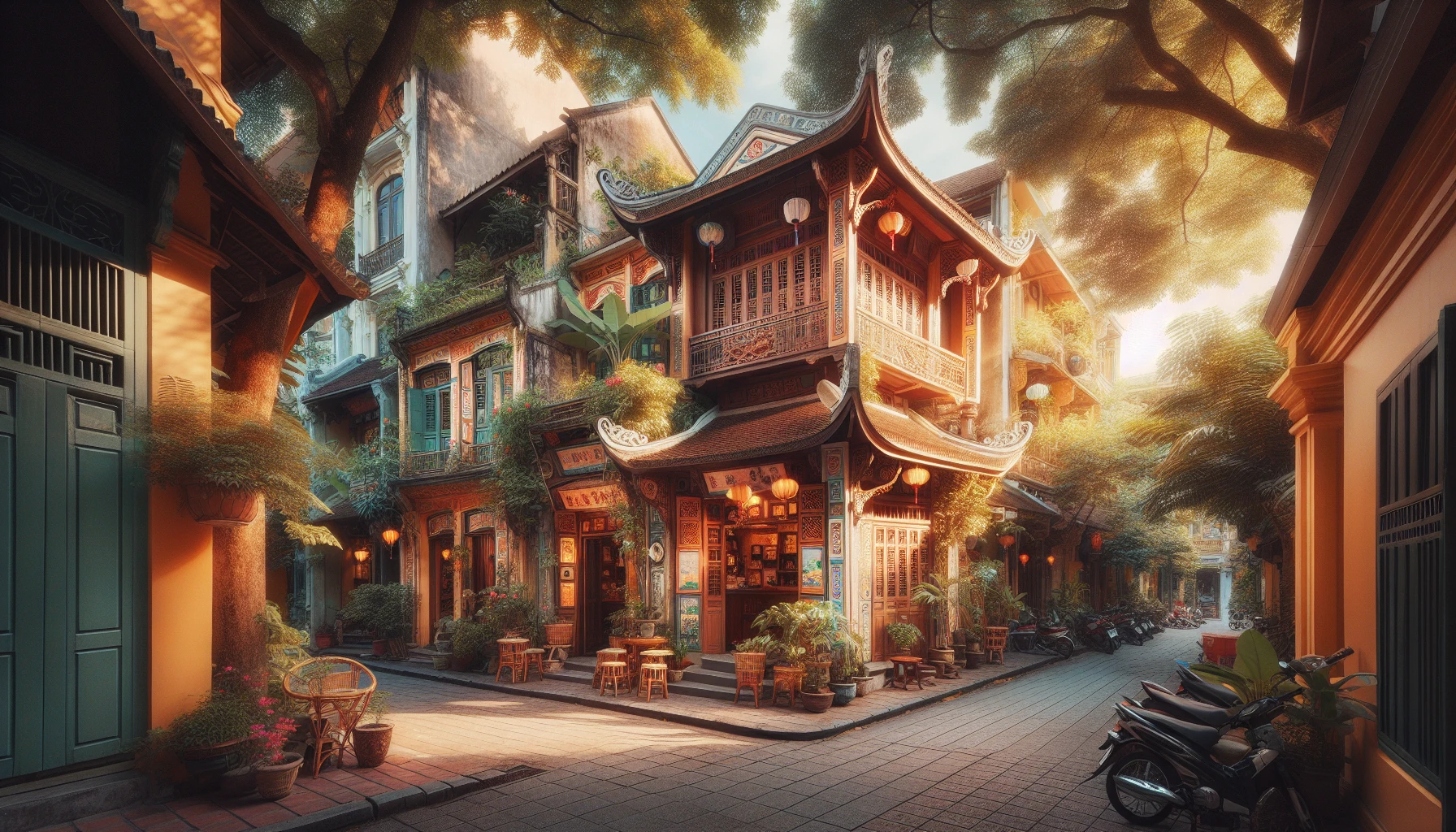 Kiến trúc cổ điển tại 36 Thiền Quang