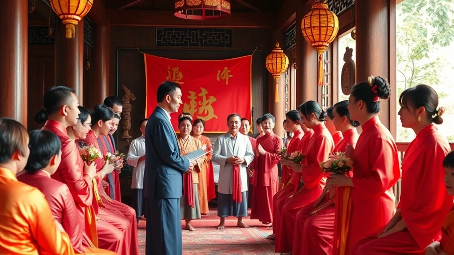 Lễ nghi kế thừa và phát triển trong thiền phái Vô Ngôn Thông