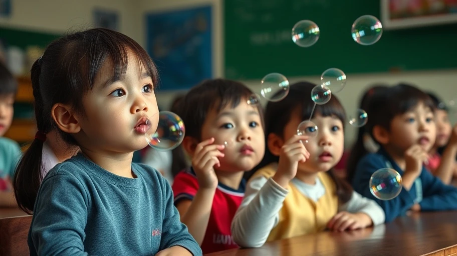 Lợi ích mindfulness bubbles: tập trung và điều tiết cảm xúc
