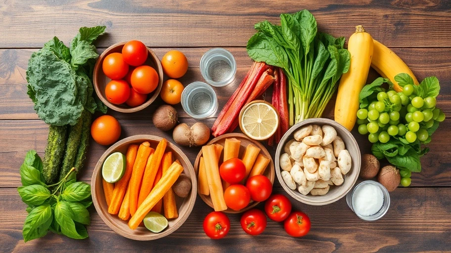 Lối sống lành mạnh với bữa ăn cân đối tại Việt Nam.