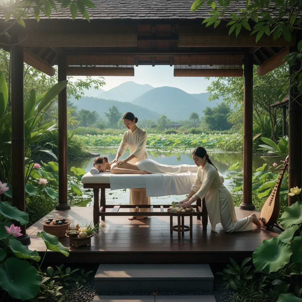 Massage giúp giảm đau đầu do stress hiệu quả