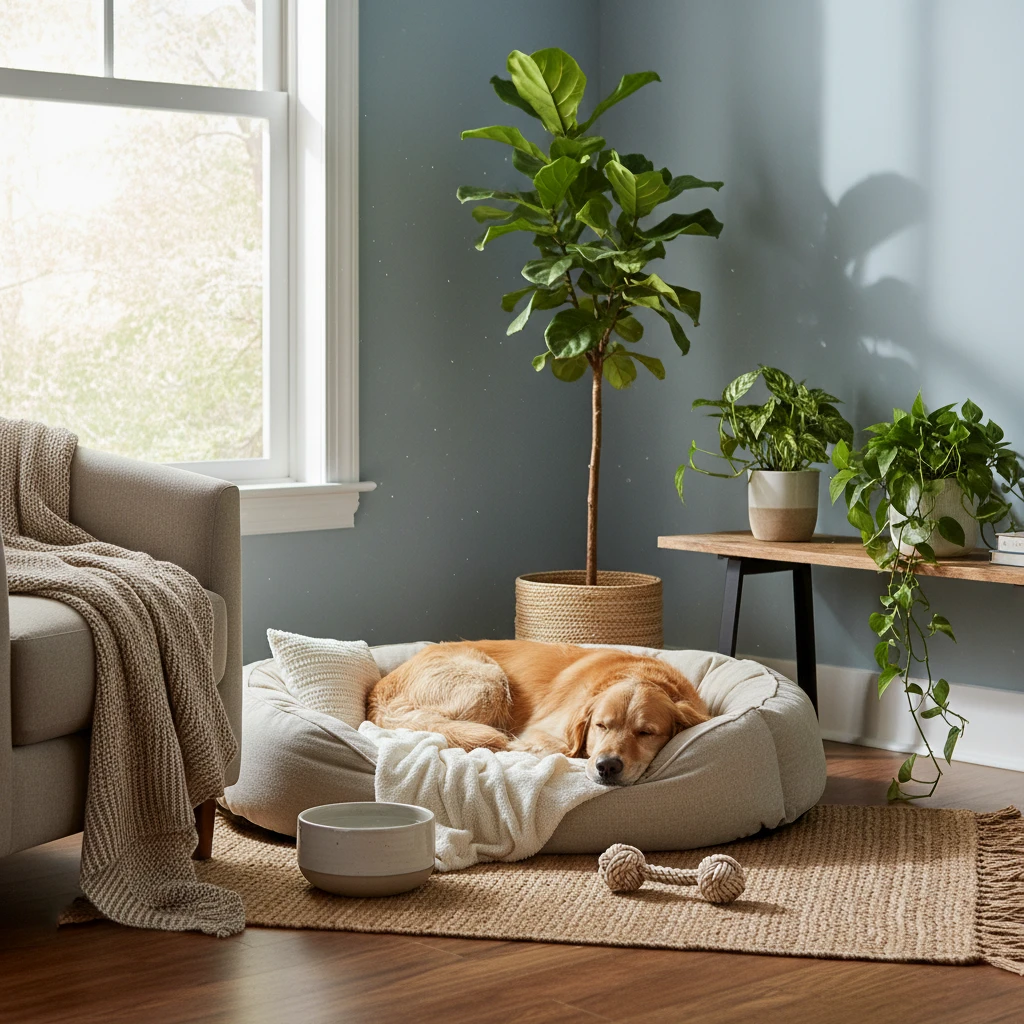 Môi trường thoải mái cho chó