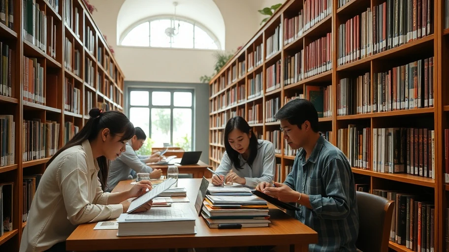 Nghiên cứu và thu thập thông tin cho dự án sức khoẻ tinh thần.