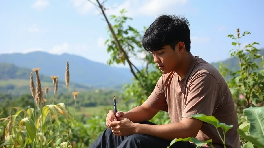 Người tập trung tô màu trong môi trường yên tĩnh