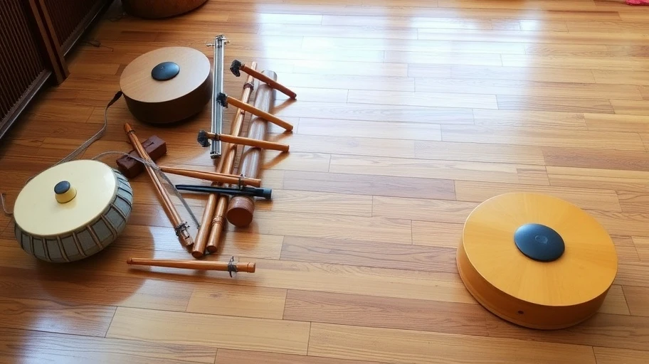 Nhạc cụ giúp tạo môi trường thiền