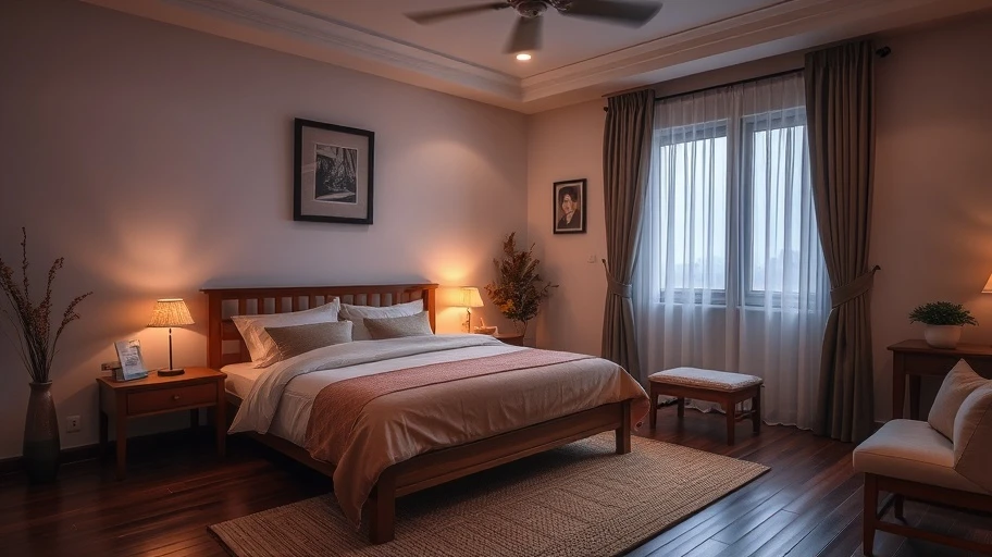 Phòng ngủ ấm cúng và giấc ngủ