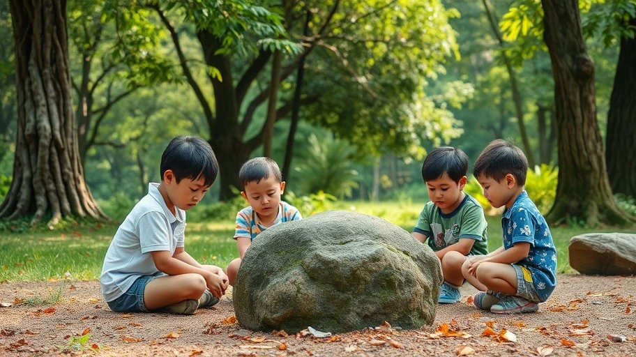 Phương pháp thiền tập trung vào vật cho trẻ em