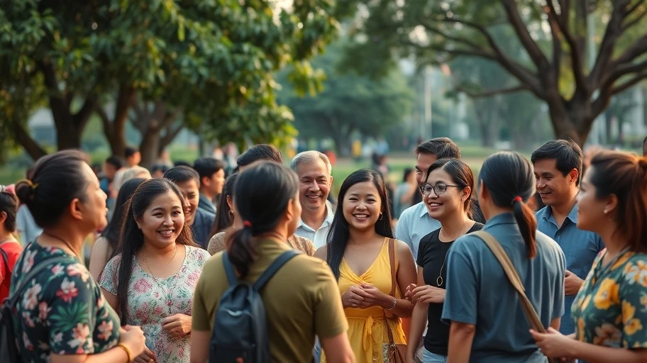 Sự gắn kết cảm xúc và cộng đồng vui vẻ