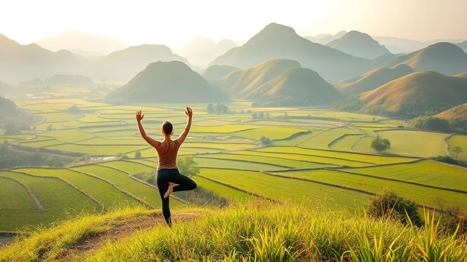 Thiền định và yoga giảm stress hiệu quả.