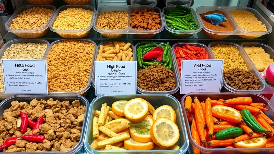 Thức ăn dinh dưỡng giúp giảm stress cho cá betta