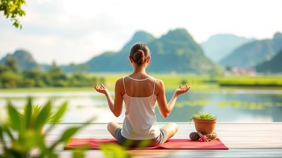 Thực hành thiền chánh niệm tại Việt Nam.