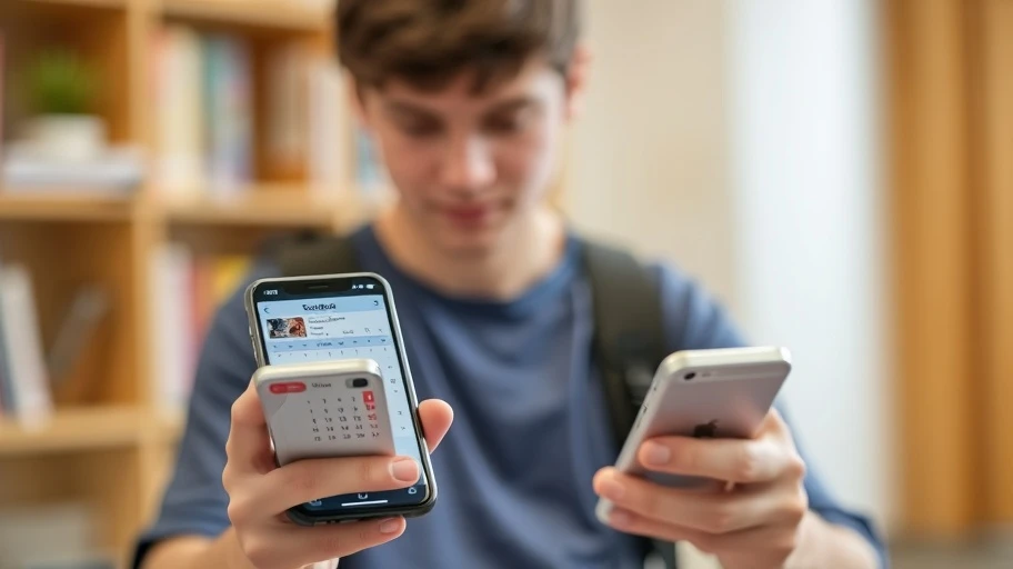 Ứng dụng quản lý thời gian trên điện thoại.