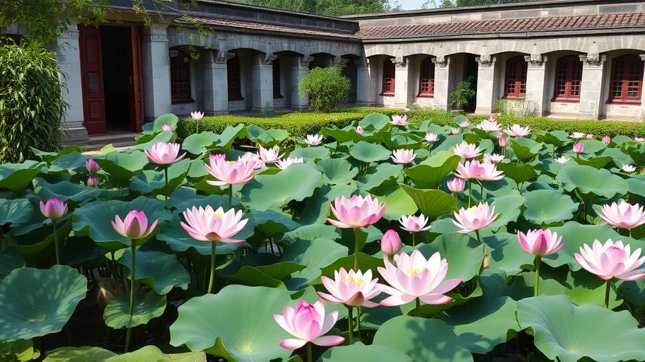 Vườn thiền tự nhiên, biểu tượng tư tưởng thiền của thiền sư Tuệ Tĩnh.